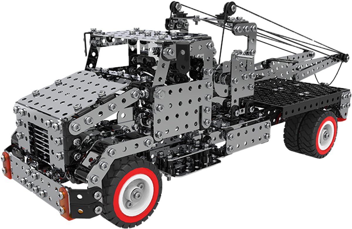 Bouwpakket Takelwagen (1000+ Onderdelen) | Beweegbaar | Modelbouw